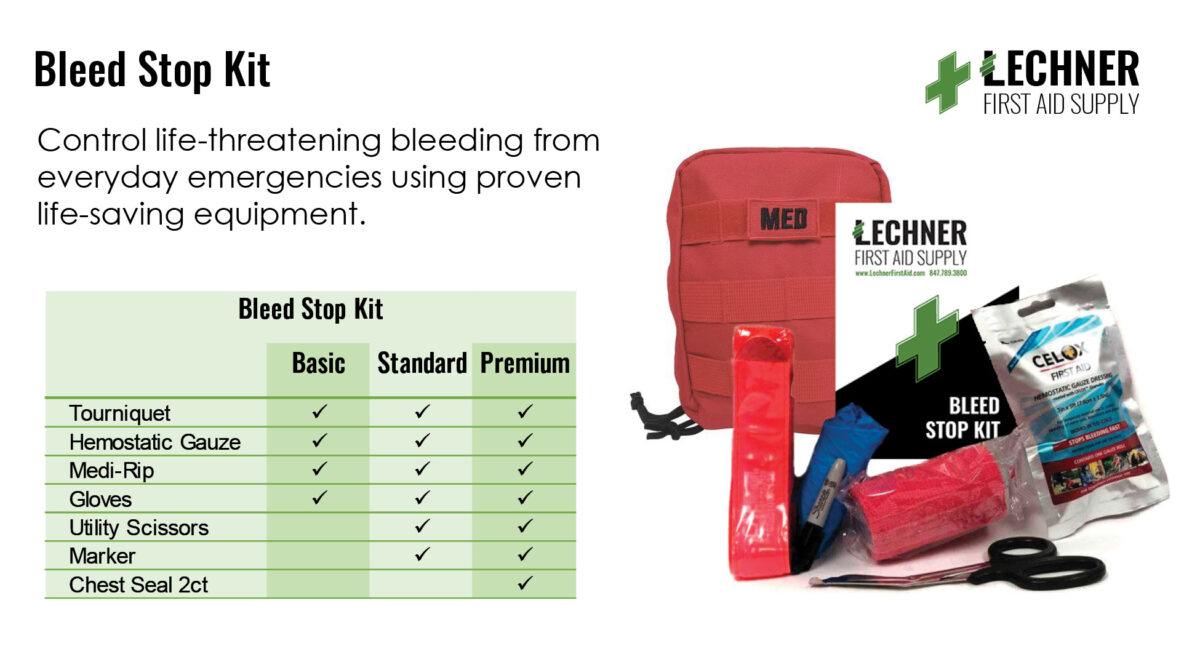 STOP! Do you know how to control bleeding in the workplace? | Lechner ...